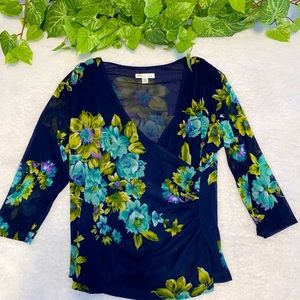 Coldwater Creek Crossover Blouse